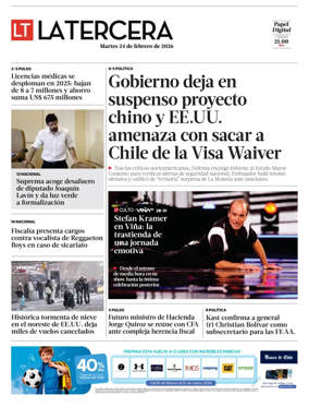 Cover of La Tercera