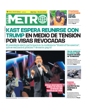 Cover of Publimetro Chile