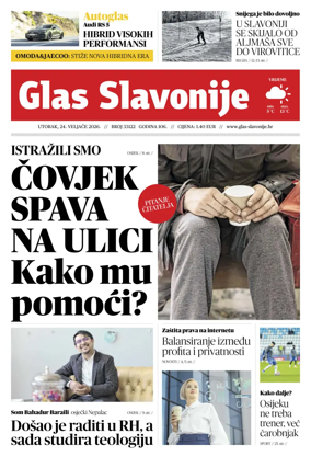 Cover of Glas Slavonije