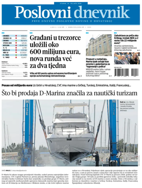 Cover of Poslovni Dnevnik