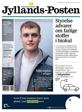 Cover of Jyllands-Posten