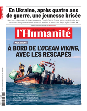 Cover of L'HUMANITE