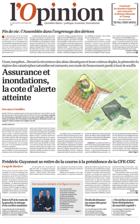 Cover of L'Opinion