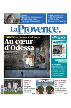 Cover of La Provence Aubagne-La Ciotat