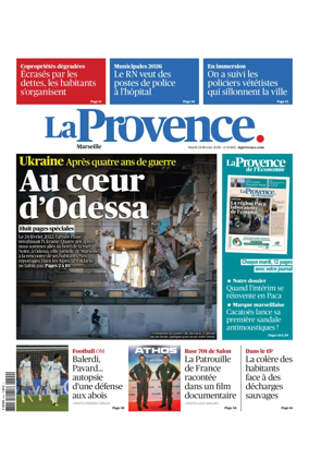 Cover of La Provence Marseille