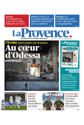 Cover of La Provence Martigues-Istres-Vitrolles-Marignane