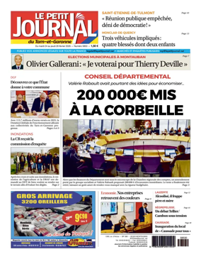 Cover of Le Petit Journal - du Tarn-et-Garonne