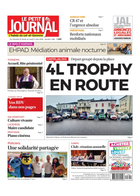Cover of Le Petit Journal - L'hebdo du Lot-et-Garonne