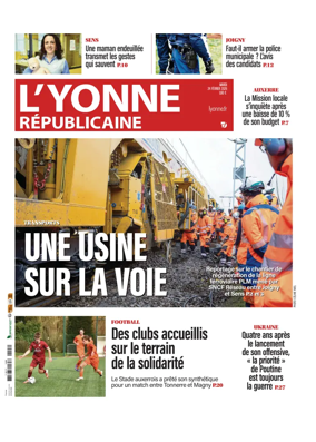 Cover of L'Yonne Republicaine