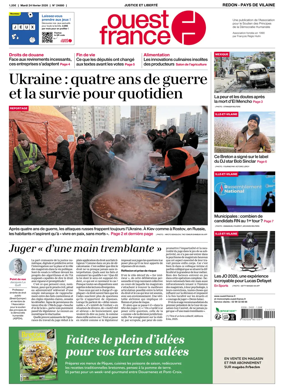 Cover of Ouest France (Redon / Pays de Vilaine)