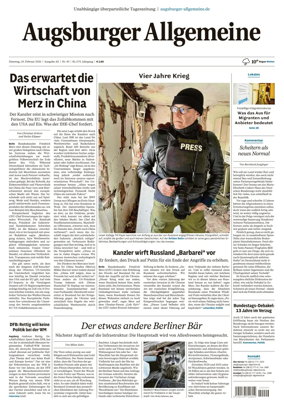 Cover of Augsburger Allgemeine (Ausgabe Stadt)