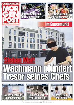 Cover of Chemnitzer Morgenpost
