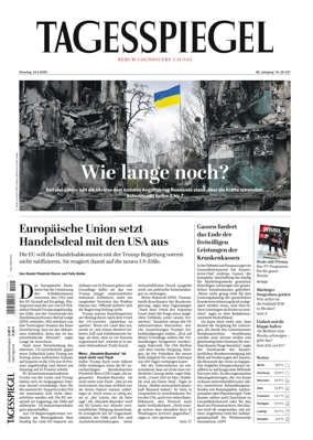 Cover of Der Tagesspiegel