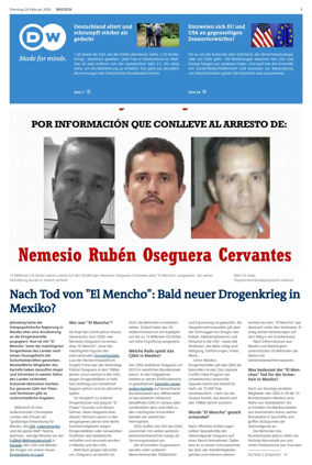 Cover of Deutsche Welle (German edition)