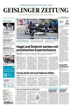 Cover of Geislinger Zeitung