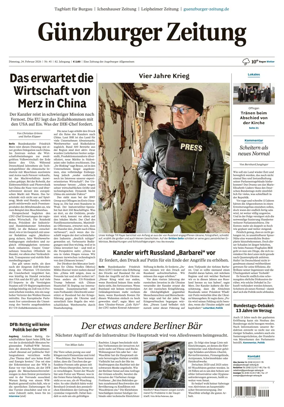 Cover of Guenzburger Zeitung