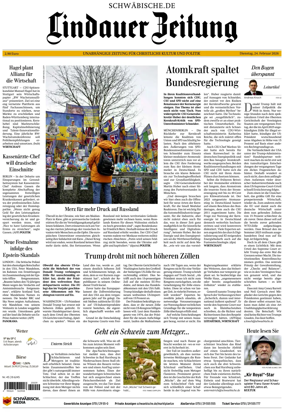 Cover of Lindauer Zeitung