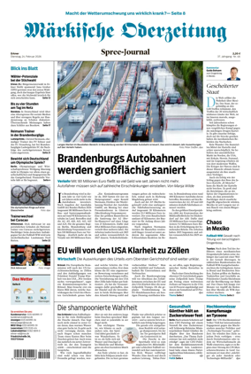 Cover of Markische Oderzeitung Erkner