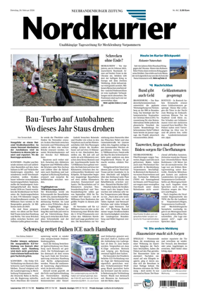Cover of Neubrandenburger Zeitung