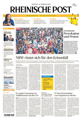 Cover of Rheinische Post - Xanten and Moers