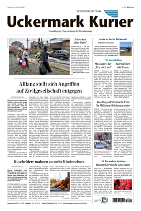 Cover of Templiner Zeitung
