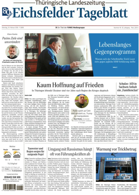 Cover of Thuringische Landeszeitung (Eichsfeld)