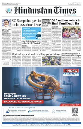 Cover of Hindustan Times Haryana