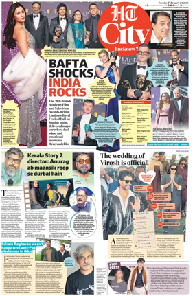 Cover of Hindustan Times (Lucknow) - Live