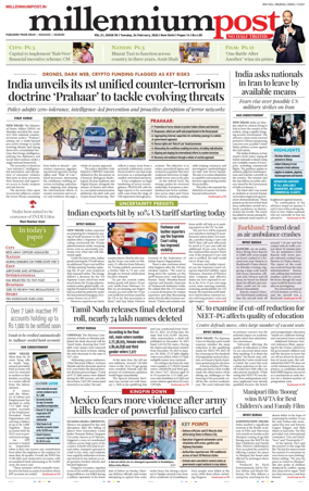 Cover of Millennium Post