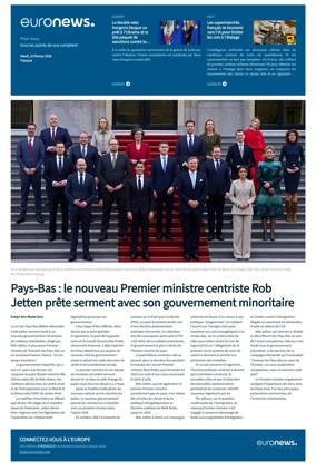 Cover of EuroNews (French Edition)