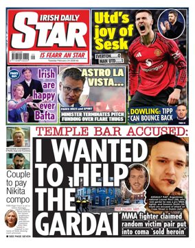 Cover of Irish Daily Star