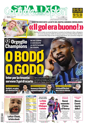Cover of Corriere dello Sport Stadio (Nazionale)