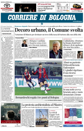 Cover of Corriere di Bologna