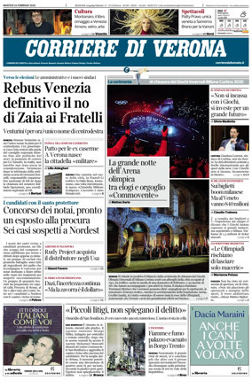 Cover of Corriere di Verona