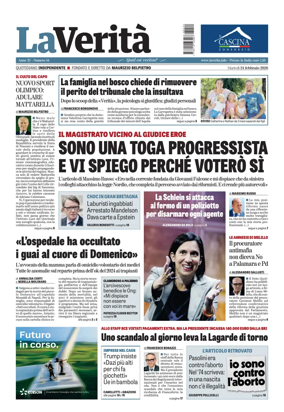 Cover of La Verita (Italia)