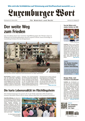 Cover of Luxemburger Wort