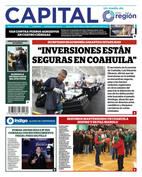 Cover of Capital Coahuila