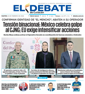 Cover of El Debate de Culiacan