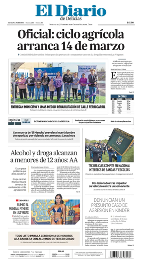 Cover of El Diario de Delicias