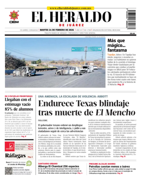 Cover of El Heraldo de Juarez