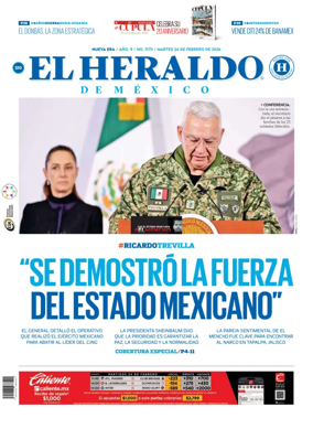 Cover of El Heraldo de Mexico