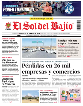 Cover of El Sol de Bajio