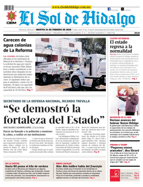 Cover of El Sol de Hidalgo
