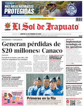 Cover of El Sol de Irapuato
