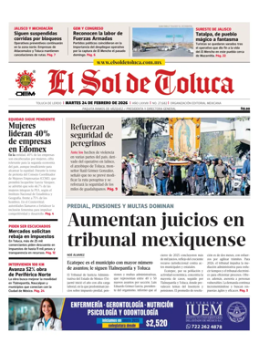 Cover of El Sol de Toluca