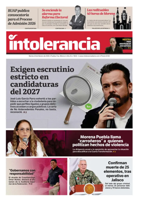 Cover of Intolerancia Diario