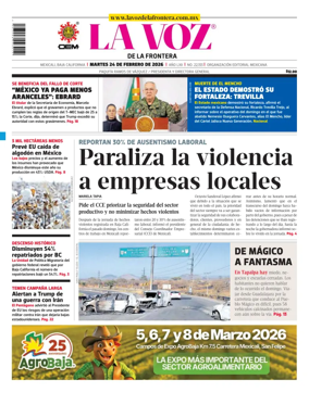 Cover of La Voz de la Frontera