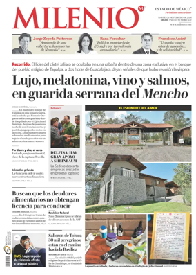 Cover of Milenio Edo de Mexico