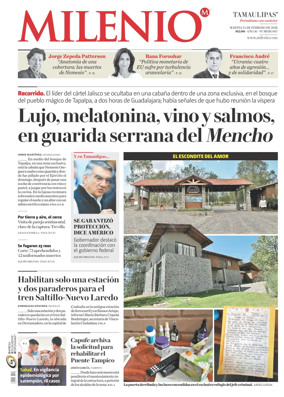 Cover of Milenio Tamaulipas