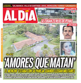Cover of Periodico Al Dia (Salamanca)